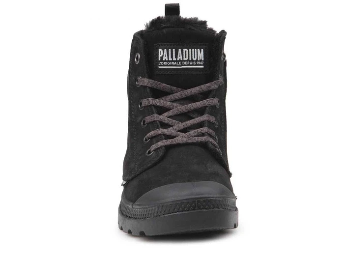Ботинки женские Palladium PAMPA HI ZIP WL Black/Black черный 95982-010 - фото 5 - id-p218323909