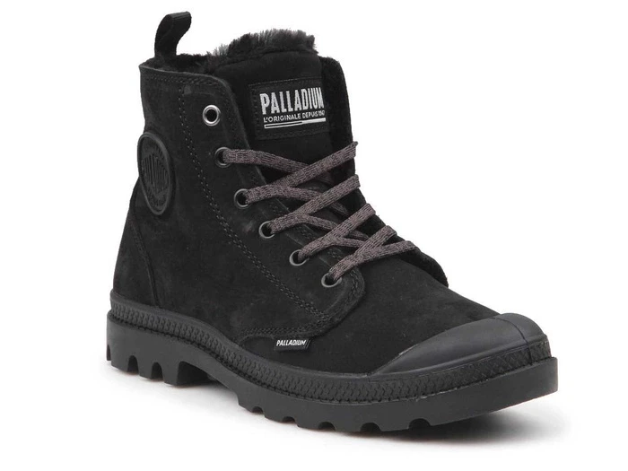 Ботинки женские Palladium PAMPA HI ZIP WL Black/Black черный 95982-010 - фото 3 - id-p218323913