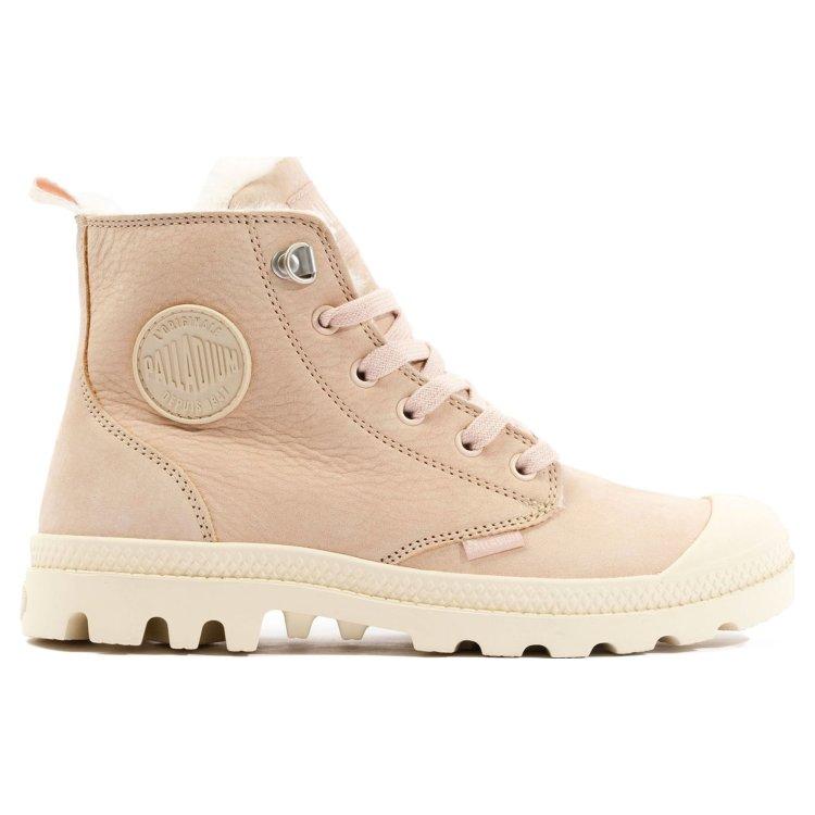 Ботинки женские Palladium PAMPA HI ZIP NBK WL песочный 95982-271