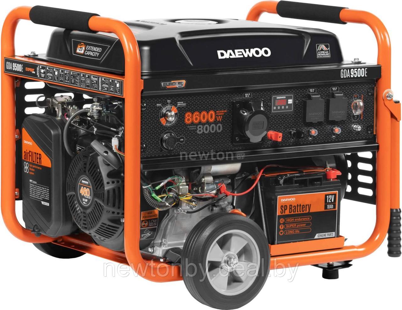 Бензиновый генератор Daewoo Power GDA 9500E - фото 1 - id-p206895177