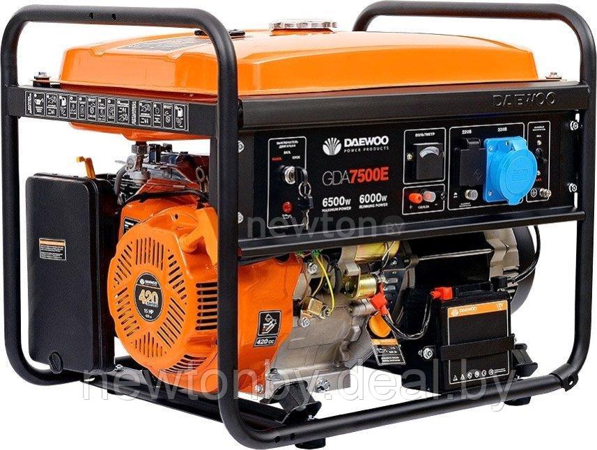 Бензиновый генератор Daewoo Power GDA 7500E - фото 1 - id-p201923211