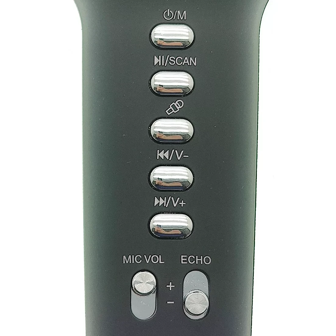 Беспроводной караоке-микрофон с колонкой Wireless WS-900 (Чёрный) - фото 4 - id-p218444828
