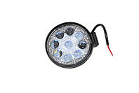 LP27R-9LED-28HC Фара доп. рабочая круглая, направленный свет, 9 диодов 27W (115х28х142) LED 12/24V