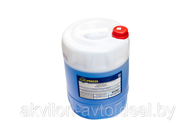 Antifreeze Eurofreeze AFG 11 синий 18 л. (20 кг) Жидкость охлаждающая низкозамерзающая, фото 2