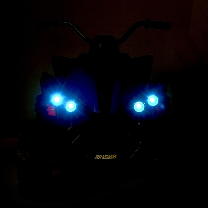 Электромобиль «Квадроцикл», 2 мотора, цвет синий - фото 8 - id-p218446149