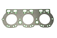 236Д-1003212-А Прокладка ГБЦ в сборе сталь+фторсиликон (зеленый силикон)