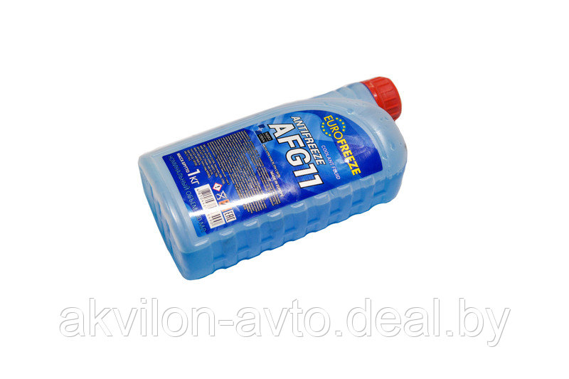 Antifreeze "Eurofreeze AFG 11" син. 0,88 л.(1 кг) Жидкость охлаждающая низкозамерзающая