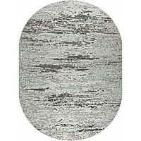 Ковёр овальный Rimma Lux 37441C, размер 160x300 см, цвет grey/l.grey