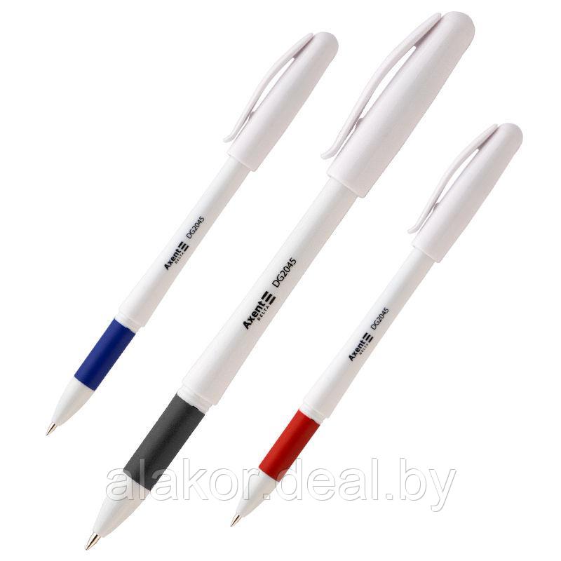 Ручки гелевые Axent Delta DG2045, цвет черный,  0.5мм