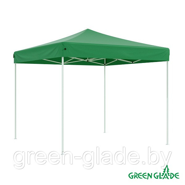 Тент-шатер быстросборный Green Glade 3001S 3х3х2,4м полиэстер - фото 1 - id-p90423317