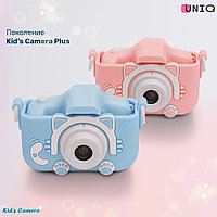 Детский цифровой фотоаппарат с селфи камерой Котик, Fun Camera