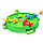 Детская настольная игра "Зообильярд - Голодная лягушка" Голодные лягушки арт HZ-024, фото 2