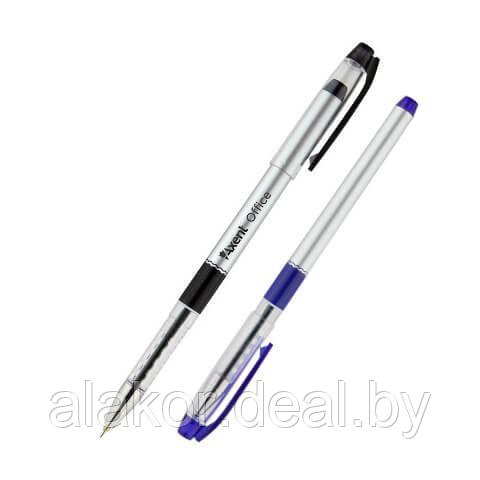 Ручки гелевые Axent Office AG1072, 0.5мм,многоразовые, цвет синий, металл. наконечник