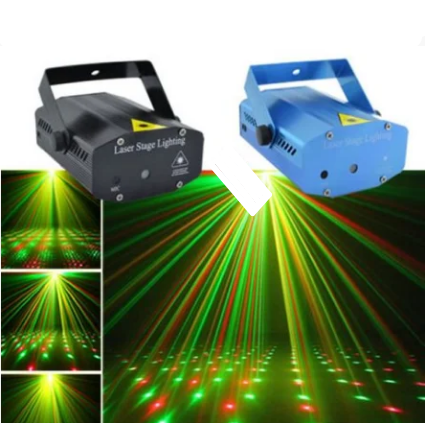 Галографический лазерный Mini проектор Звездное небо Laser Stage Laser Lighting
