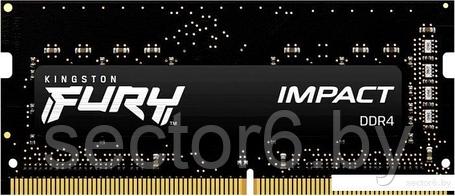 Оперативная память Kingston FURY Impact 8GB DDR4 SODIMM PC4-21300 KF426S15IB/8, фото 2