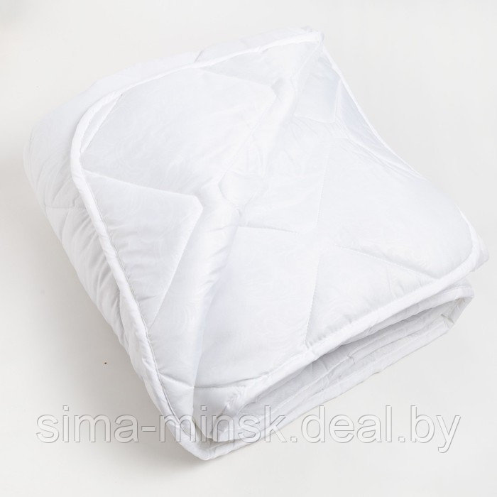 Одеяло 172х205 см, 300 гр/см, бамбуковое волокно, микрофибра, цвет белый - фото 1 - id-p218457078