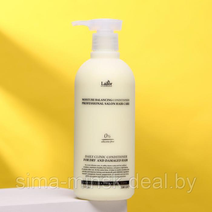 Кондиционер для волос без силикона Lador Moisture Balancing Conditioner, 530 мл - фото 1 - id-p218458373