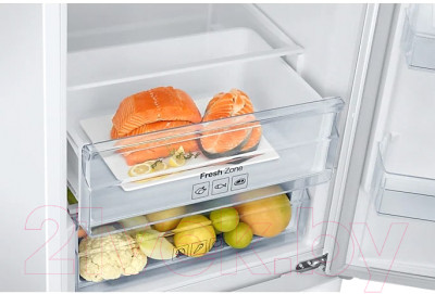 Холодильник с морозильником Samsung RB37A5200WW/WT - фото 7 - id-p218460315