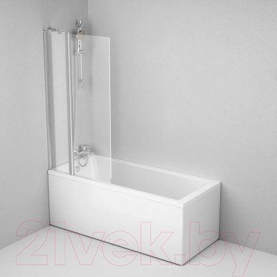 Стеклянная шторка для ванны AM.PM Gem W90BS-D3W5-140CT - фото 2 - id-p218463306