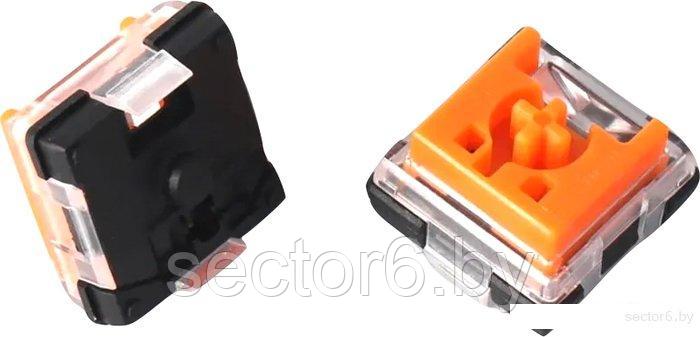 Набор переключателей Keychron Low Profile Optical MX Switch Orange (90 шт.) - фото 1 - id-p218465233
