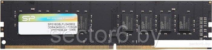 Оперативная память Silicon-Power 16GB DDR4 PC4-25600 SP016GBLFU320X02