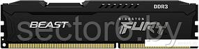 Оперативная память Kingston FURY Beast 4GB DDR3 PC3-12800 KF316C10BB/4