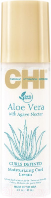 Крем для укладки волос CHI Aloe Vera With Agave Nectar Увлажняющий для кудрявых волос - фото 1 - id-p218471131