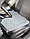 Универсальная накидка на сиденье авто LANATEX  51 см х 54 см. Серо-голубой, фото 3