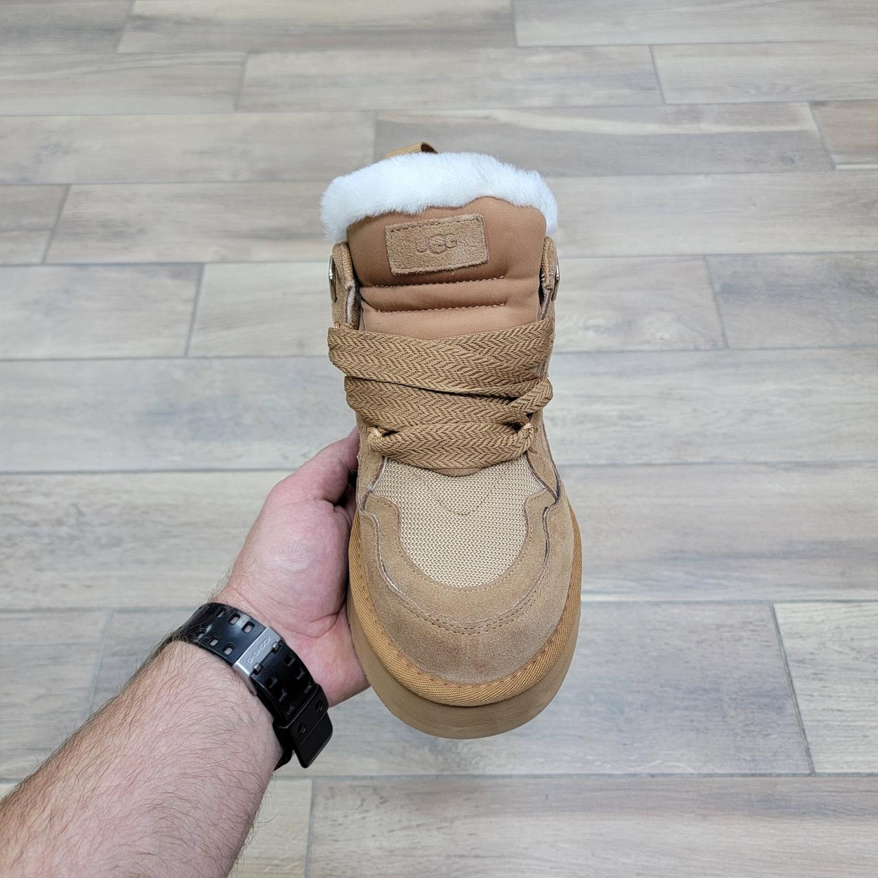 Кроссовки UGG Lowmel Trainer Sand - фото 3 - id-p218485410