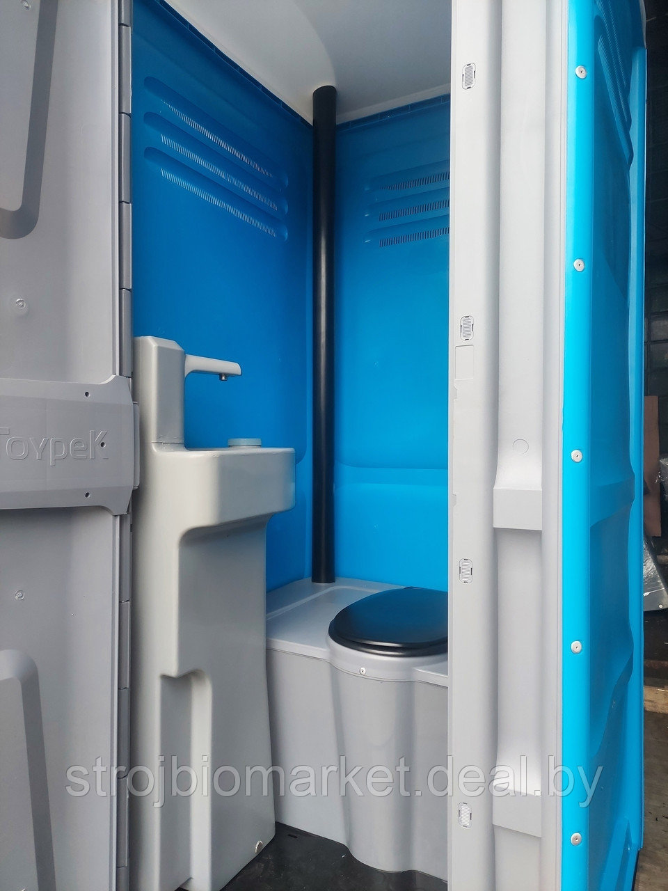 Уличная мобильная туалетная кабина TOYPEK (биотуалет). Скидки. Доставка РБ - фото 6 - id-p218457903