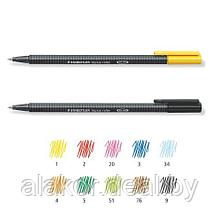 Ручки STAEDTLER triplus roller 403, корпус синяя, черная