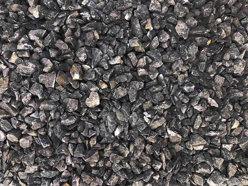 Щебень черный мрамор (фракция 10-20 мм.) 1 тонна