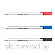 Ручки STAEDTLER triplus gel 462, 0.7мм, синяя, корпус металлик
