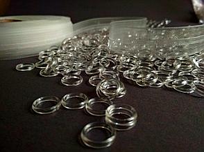 Колечки для римских штор неразъемные, пришивные