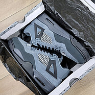 Кроссовки Air Jordan 4 Retro Grey с мехом, фото 7