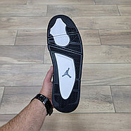 Кроссовки Air Jordan 4 Retro Grey с мехом, фото 5
