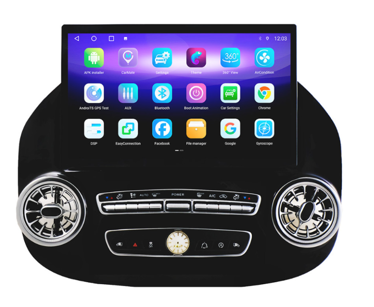 Штатная магнитола Parafar для Mercedes-Benz Vito (2010-2020) экран 13.3" на Android 10.0 - фото 1 - id-p218499966
