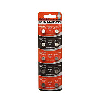 Батарейка Minamoto AG5 / LR48 / G5 / SR754W alkaline