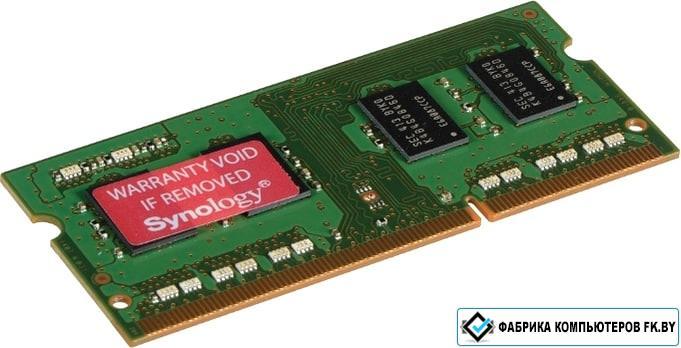 Оперативная память Synology 8GB DDR4 SODIMM PC4-21300 D4ES01-8G - фото 1 - id-p218499254