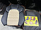 Чехлы на сиденья DINAS модель COMFORT Экокожа, цвет  черный - бежевый , Оригинал, фото 2