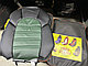 Чехлы на сиденья DINAS модель COMFORT Экокожа, цвет  черный - зеленый , Оригинал, фото 2