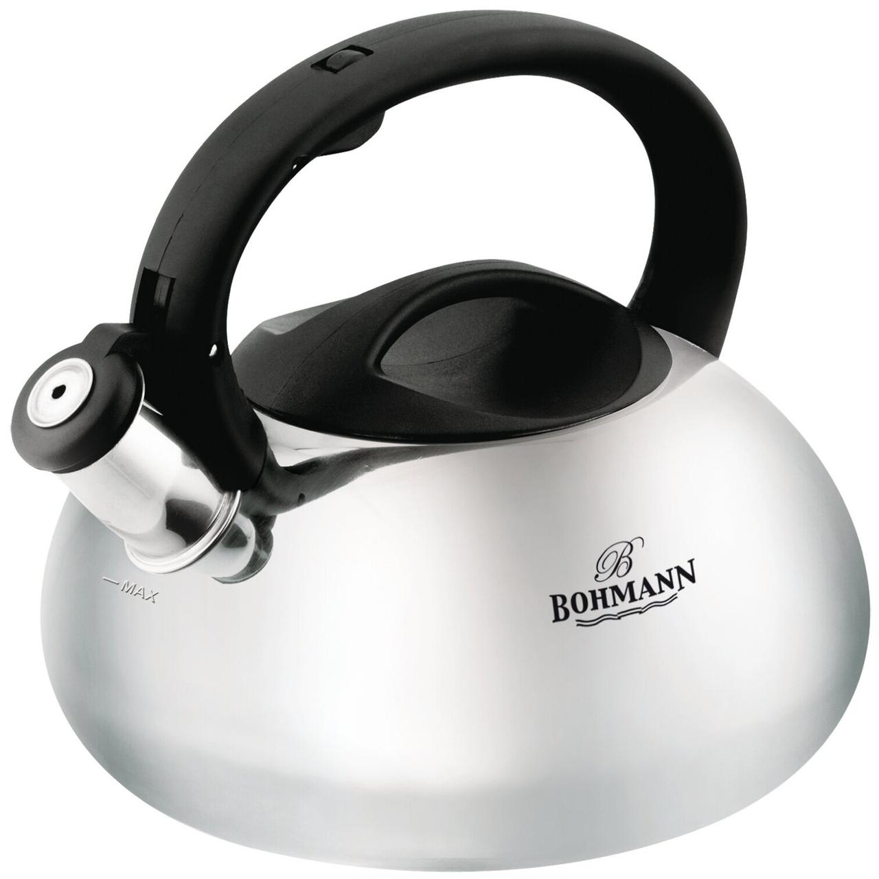Чайник металлический BOHMANN BH - 9975, объем 3,5л.