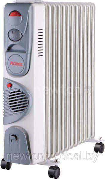 Масляный радиатор с вентилятором Ресанта ОМ-12НВ - фото 1 - id-p218502183