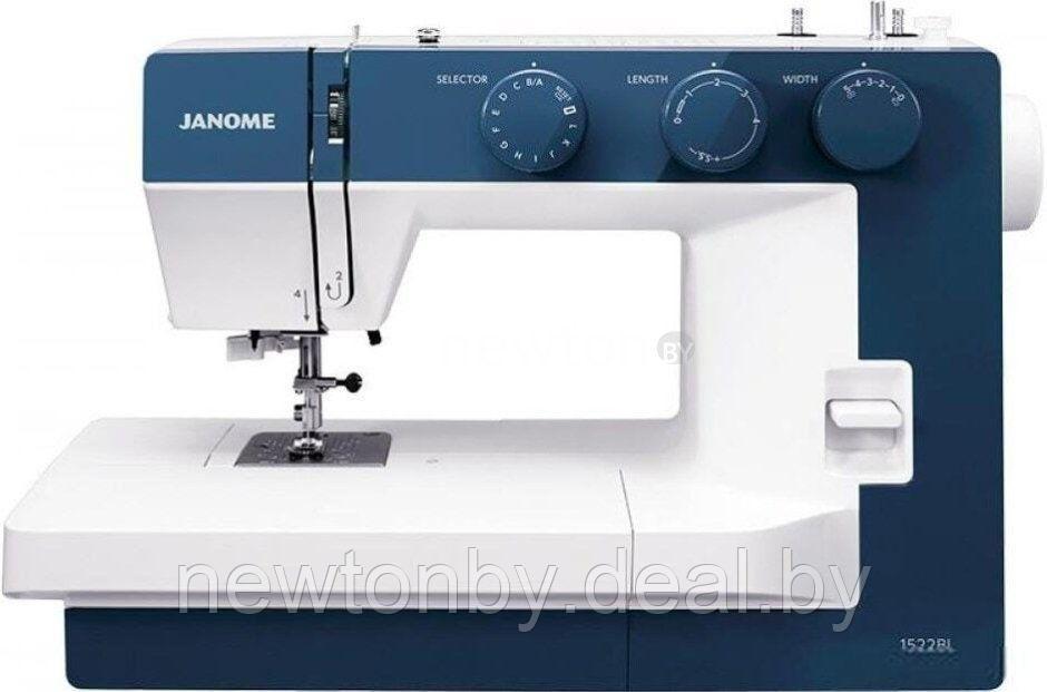 Электромеханическая швейная машина Janome 1522BL - фото 1 - id-p218504107