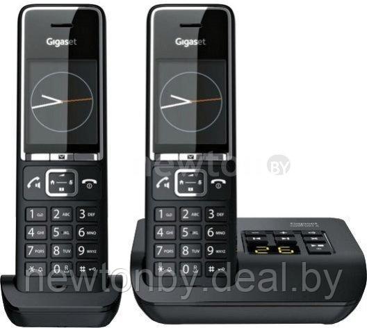 Радиотелефон Gigaset Comfort 550A Duo RUS (черный) - фото 1 - id-p218501969