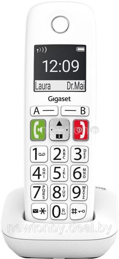 Радиотелефон Gigaset E290 (белый) - фото 1 - id-p218501982