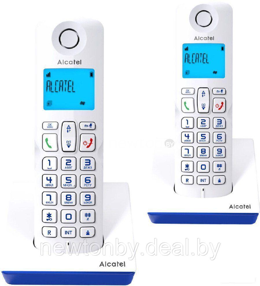 Радиотелефон Alcatel S230 DUO (белый) - фото 1 - id-p218501989