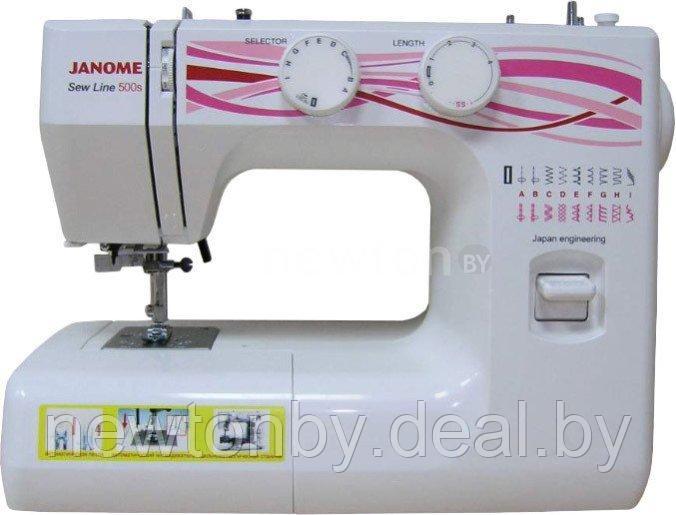 Швейная машина Janome Sew Line 500s - фото 1 - id-p218504142