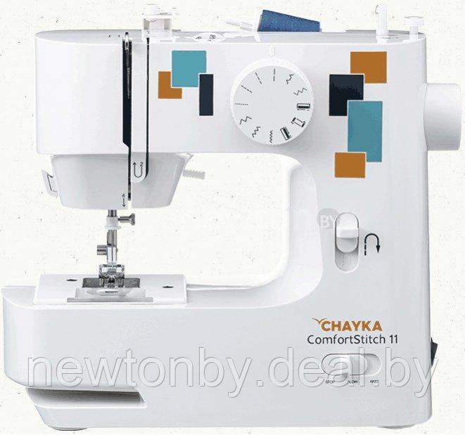 Электромеханическая швейная машина Chayka ComfortStitch 11 - фото 1 - id-p218504239