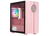 Корпус 1stPlayer Infinite Space IS3 mATX без БП Pink IS3-PK-1F2-W